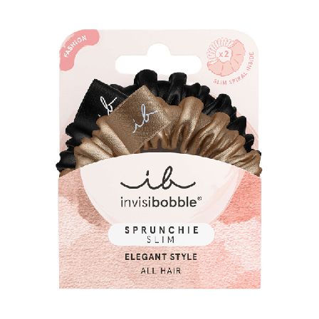 Invisibobble SPRUNCHIE SLIM True Golden 2pc Accessoarer & tillbehör Unisex Flerfärgad 2PCS