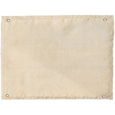 Udendørs brandhæmmende tæppe Camping brandhæmmende måtte Glasfiber brandhæmmende måtte Udendørs camping tilbehør(100x80cm)