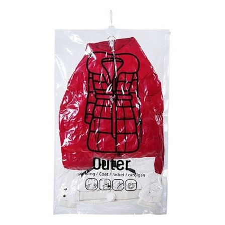 Hängande vakuumförvaringspåsar Set Vakuumförvaringspåsar, Spara 80% Utrymme