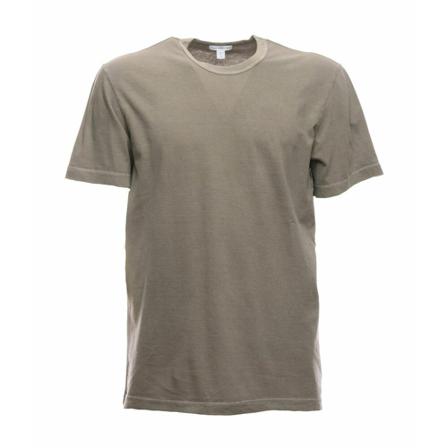 James Perse basic t-shirt with round neck Grå, Herre T-shirts