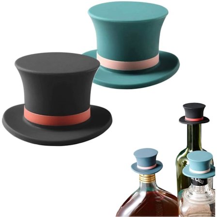 Silikone Flaskepropper, Vinflaskepropper Vinflaske Saver Silikone Vakuumpropper