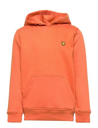 Classic Oth Hoody Fleece Hettegenser Genser Oransje Lyle & Scott Junior