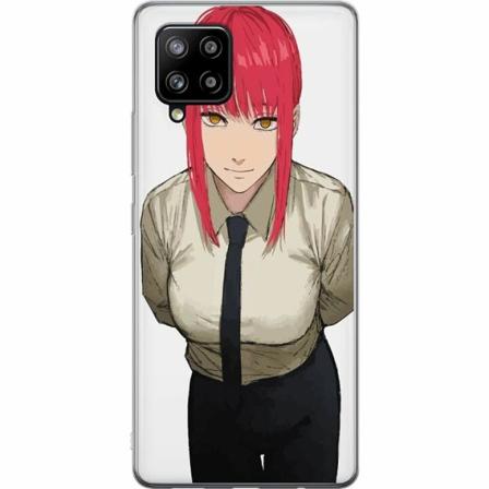 Samsung Galaxy A42 5g Genomskinligt Skal Makima Chainsaw Man