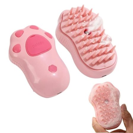 Dampbørste for katt og hund – Børste til kjæledyr - Kjæledyrbørste - Pelsbørster_OF