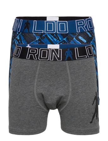 Cr7 Boy's Trunk 2-Pack Night & Underwear Underwear Underpants Multi/mønstret CR7