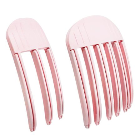 2 stk. volumeklemmer til rødder, sømløse naturlige hårklemmer til styling, hårrodsklemmer til at tilføje volumen, hårklemmer