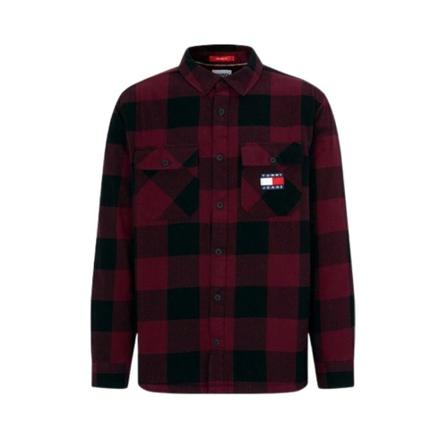 Tommy Jeans Casual Shirts Rød, Herre