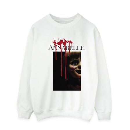 Annabelle Mens Peep Poster Sweatshirt L Vit
