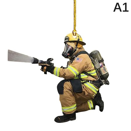 Brandman Bil Hänge Brandman Ornament Bil Backspegel