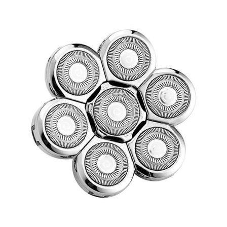 7D Elektrisk Barbermaskin Erstatningshode L Vanntett Barberblad Fleksibel Kutter Flytende Ansikt Skjegg Barbermaskin Bladhode