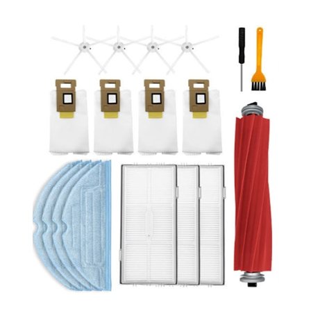 Tillbehör 18 delar Xiaomi Roborock S7 / T7S / T7S Plus / G10