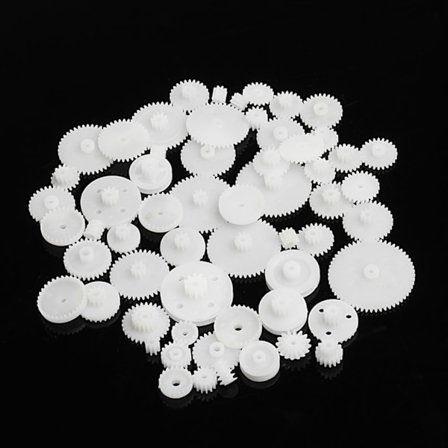 58 Stilarter Gear WSFS Gear Plastik Alle Modul 0,5 Robotdele DIY