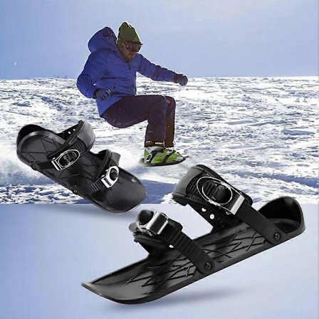 Mini Ski Skøjter Til Sne De Korte Skiboards Snowblades Unisex Vinter Udendørs Sport Ski Shates