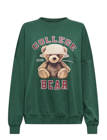 ONLY | Onlbila L/S Bear O-Neck Swt | L