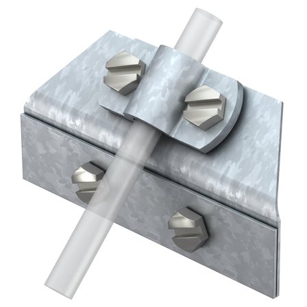 Obo Bettermann 5316510 Klemme for leder 8–10 mm, Jording & lynavledere