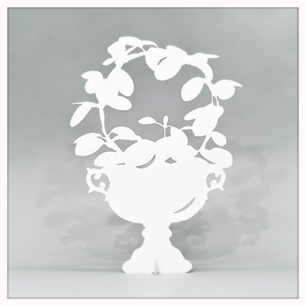 Porslinsblomma Dekoration 54cm