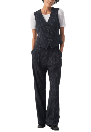 Part Two RikkePW Waistcoat Jackor Dam Blå 38