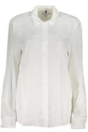 Tommy Hilfiger Camicia Maniche Lunghe Donna Bianco