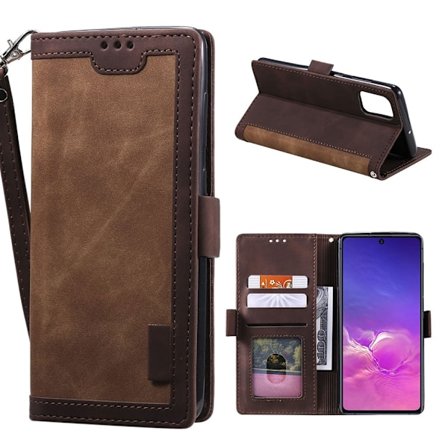 Surburbian Samsung Galaxy S10 Lite flip etui - Brun