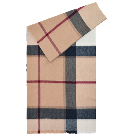 Barbour W's Rosefield Tartan Scarf Hessian Tartan