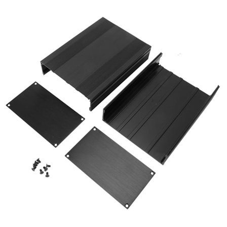 Aluminium Forsterker PCB Instrument Kabinett Elektronisk Prosjektveske