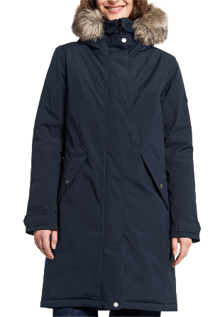 Didriksons Erna Parka Jackor Dam Blå 40