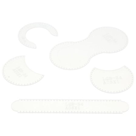 Sy veske mal Lommebok mal Veske mønster sjablong