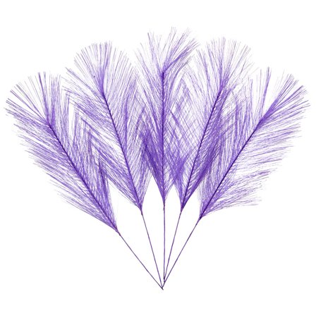 Höyhenet Synteettiset Tummat Violetit 5 kpl