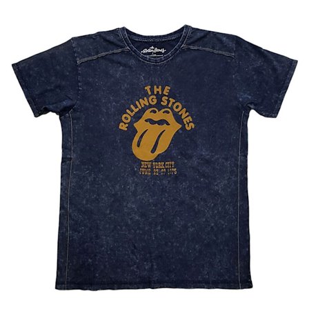The Rolling Stones Unisex Vuxen New York City 75 T-Shirt M Marinblå