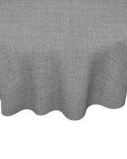 Vahakangas pellavatyylinen pyöreä ø 140 cm Tumman harmaa