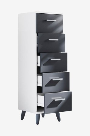 VCM - Skuffeskab Landos M - Flerfarvet - Hylder & opbevaring - Fra Homeroom