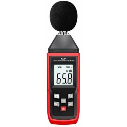 Digital Lydmåler Lydniveau Måler 30~130dB Decibel Måler Optager Støj Digital Støjdetektor Audio Diagnostisk Værktøj, 1 stk