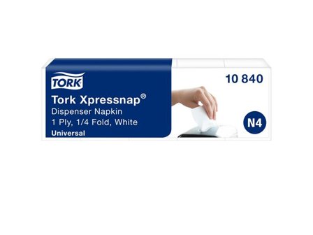TORK Servett xPN N4 Universal 1-lags Vit 1125/fp - Lyreco - Kök och servering - Servetter och dukar - Dispenserservetter