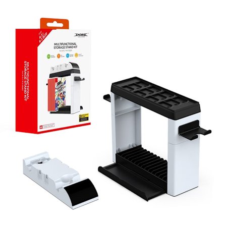 Multifunktionell Laddningsdocka för Nintendo Switch/OLED