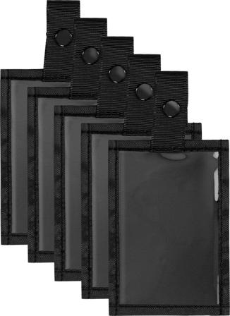 Fristads Unisex ID-kortshållare 9130 P159, 5-pack, Svart