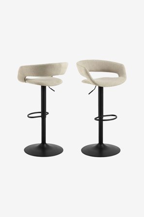 NORDFORM - Barstol grace, 2-p - Brun - Barstolar & pallar - Från Homeroom