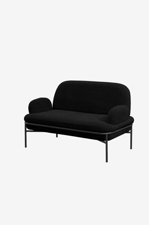Hanah Home - 2-seters sofa Aster - Svart - 2-seters sofaer - Fra Homeroom