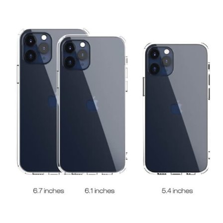 iPhone-skal, vattenavvisande, iPhone 12/12 Pro (6,1 "), transparent, Sero—pa