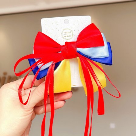 Bow Knot Hårnål Girls Ribbon Hårnålsklämma Baby Princess Håraccessoarer