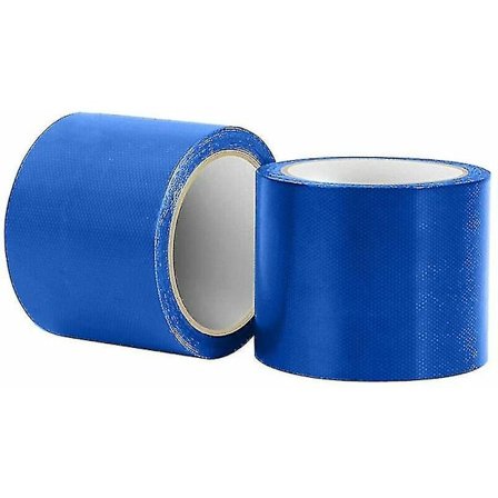 Blå Vandtæt Selvklæbende Presenningsreparationstape, 8cm X 10m Drivhus Kanal Presenningsreparation Flex Tape, Nyttig Til Reparation