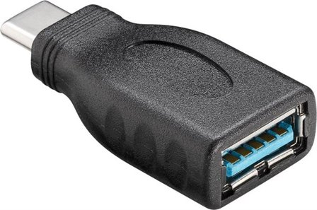 Goobay USB-sovitin USB-A 3.0 - USB-C - Svart
