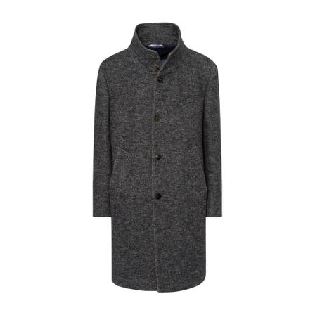 Baldessarini, Single-Breasted Coats Grijs, Heren, Maat:XL