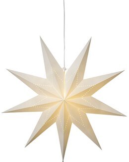 Star Trading Julstjärna Lysa Vit - 80x80 cm - Jul
