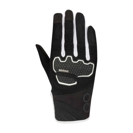 Guanti Moto Bering Breeze Donna Nero/Bianco S