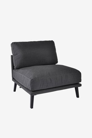 Fritab - Mittdel Easy - Svart - Soffmoduler - Från Homeroom