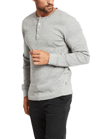 Lindbergh Solid gradad w contrast fabric T-Shirt Tröjor Herr Grå 3XL