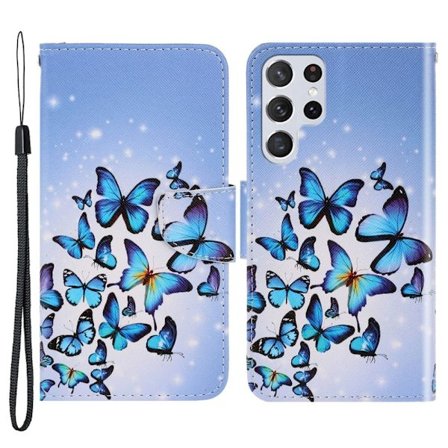 Wonderland Samsung Galaxy S22 Ultra fodral -Blå