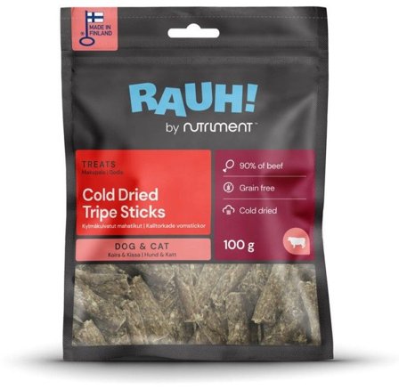 RAUH! Kalltorkade Vomstickor 100 g - RAUH!