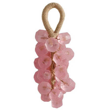 Håndlagde druesåper med personlige klare krystaller, milde rensende såper