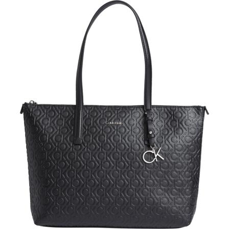 Calvin Klein Tote Bags Sort, Dame Indkøbstasker, Størrelse: ONE Size